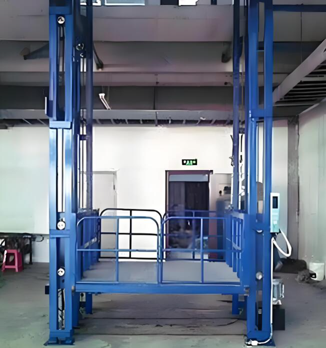 郸城导轨式升降货梯